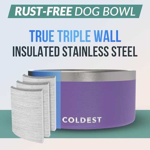 Coldest Dog Bowl (200 oz / Galaxy Purple)
