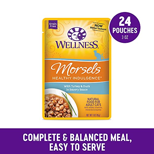 Healthy Indulgence Morsels Adult Wet Cat Food (3 Ounce (Pack of 24))