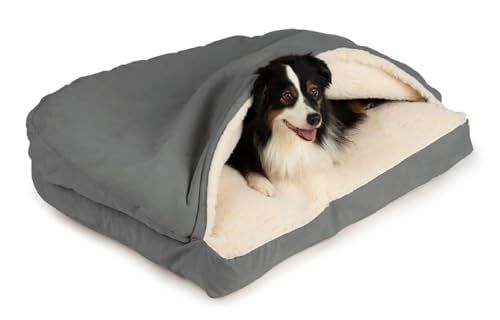 Rectangle Cozy Cave Dog Bed (Anthracite / Extra Large)