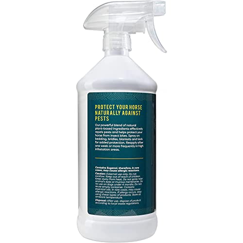 Plant Based Fly and Tick Horse Spray (32 Fl Oz)
