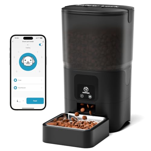Automatic Cat Feeder with App (Black)