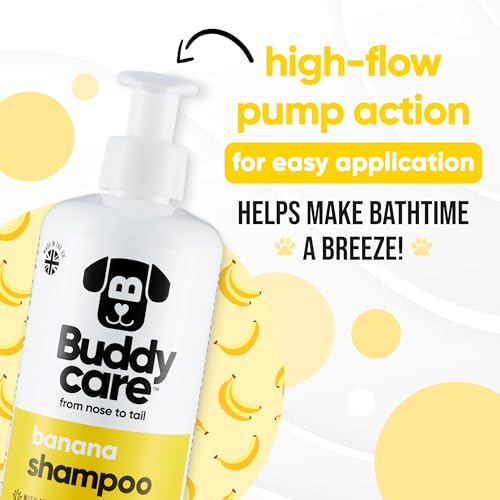 Banana Dog Shampoo by Buddycare (16.9oz)