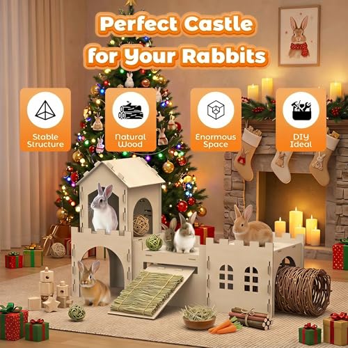 Large Bunny House and Hideouts