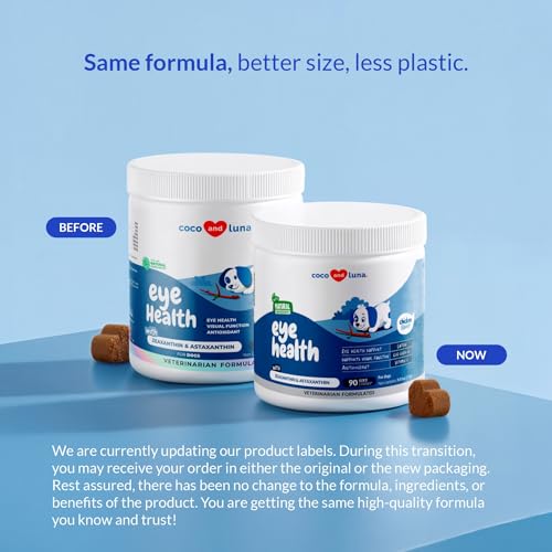 Dog Eye Vision Supplement for Tear Stain