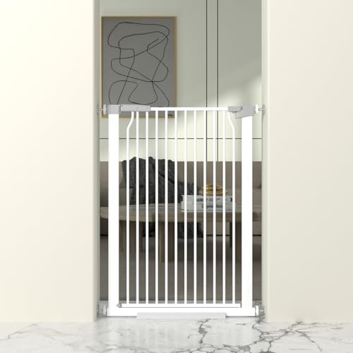 41" Extra Tall Cat Gate for Doorway (29.6-31.5''W)