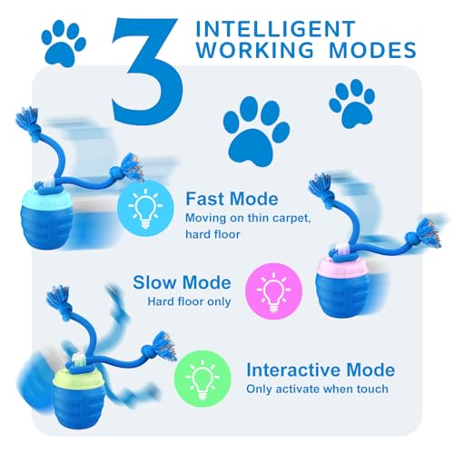 Interactive Dog Toys Ball (Blue / Medium/Large)