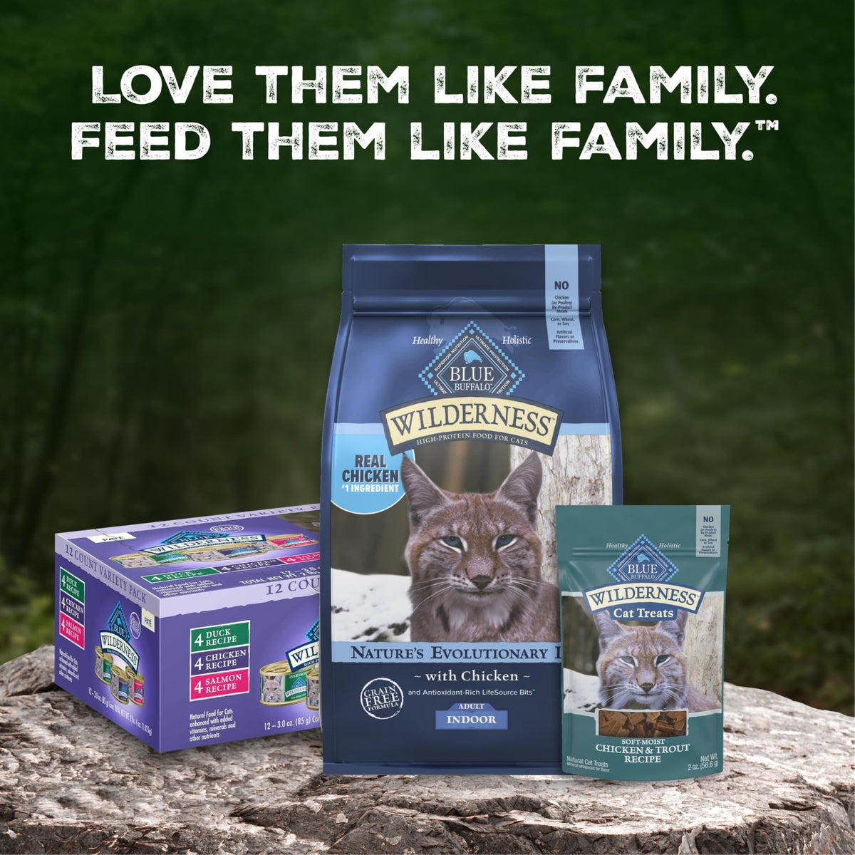 Wilderness Variety Pack Adult Paté Wet Cat Food (3 Ounce (Pack of 12))