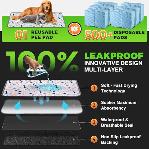 Dog Grass Pad with Tray Large (Black / 46.8 x 29")