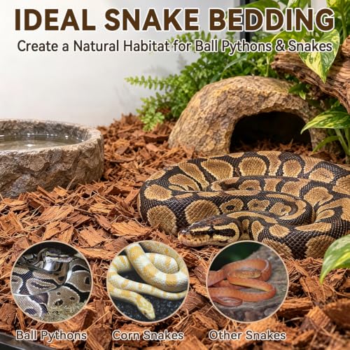 Coconut Husk Chip Substrate for Reptiles (2 Pack)