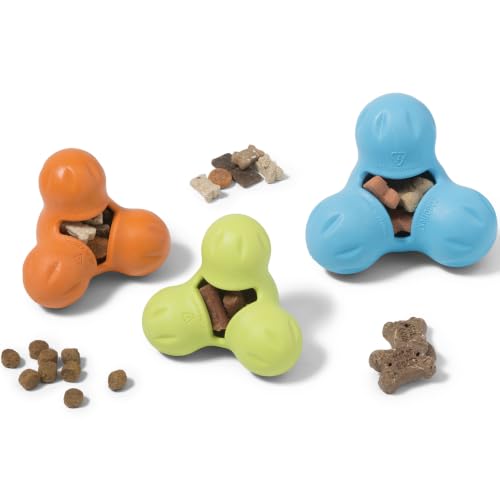 Zogoflex Tux Treat Dispensing Dog Chew Toy (Aqua Blue / Small)