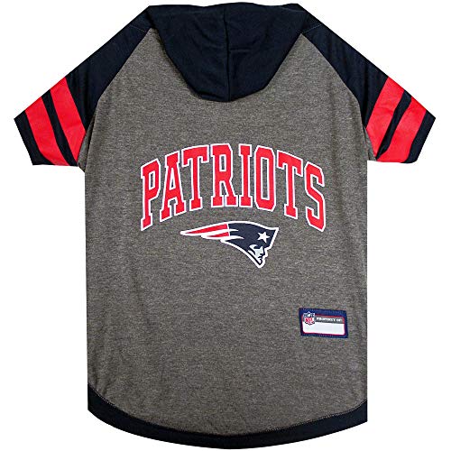 NFL New England Patriots Hoodie for Dogs & Cats (Small / New England Patriots)