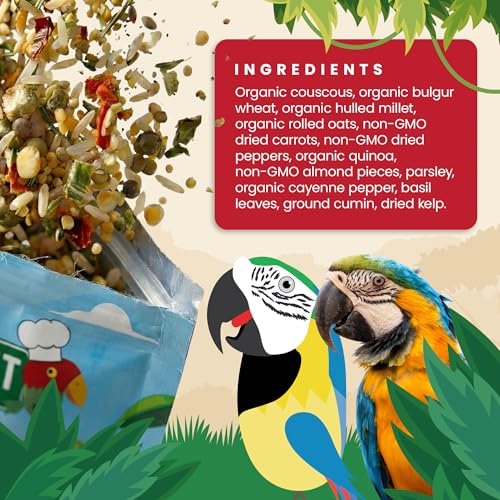 Parrot Food for Parakeets & Cockatiels (1.25 Pound (Pack of 1))