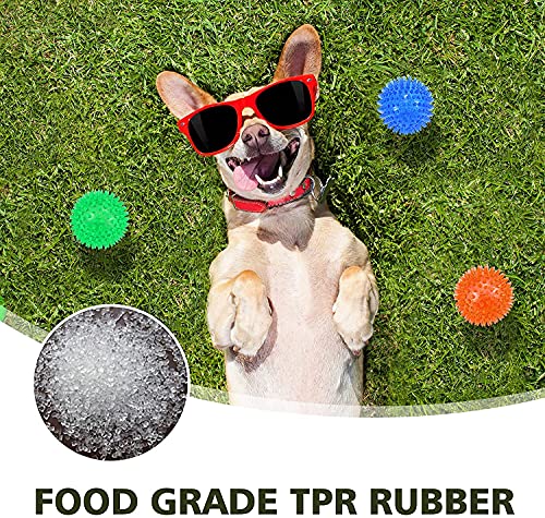 6 Pack 3.5” Squeaky Dog Toy Balls (3.5" (Medium/Large Dog) / Set of 6)
