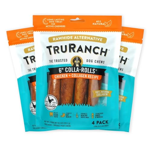 6" Collagen Rolls for Dogs