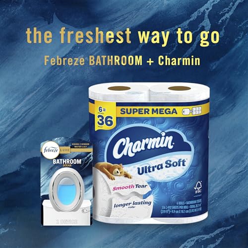 Bathroom Air Freshener Small Spaces Odor Fighter Ocean Scent 4ct (0.06 Ounce (Pack of 4))