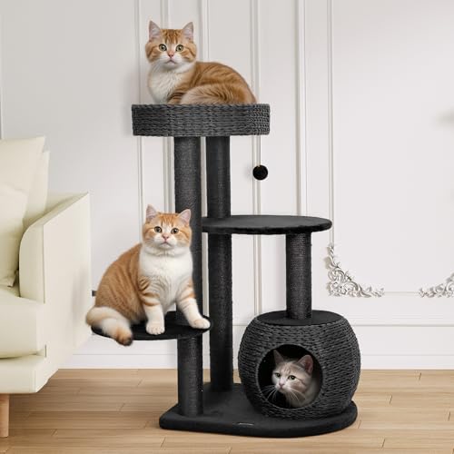 Gothic Cat Tree (53" / Midnight Black)