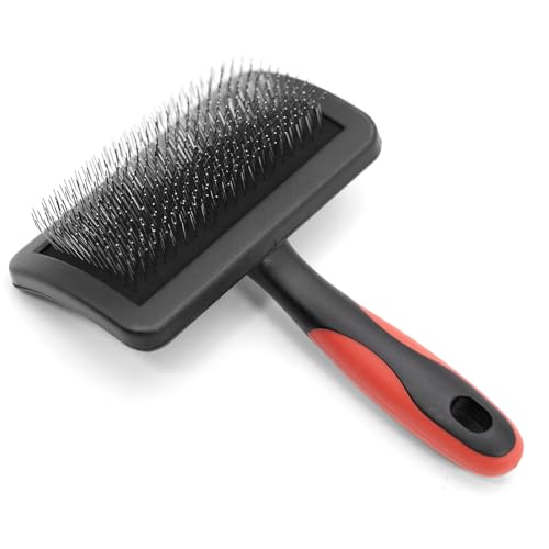 Pet Hard Pin Universal Slicker Brush for Dogs (Hard Pin / Medium)
