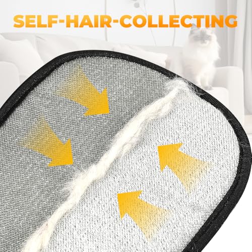 Pet Hair Removal Glove for Cats & Dogs (2PCS)