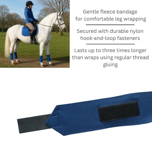 Horse Leg Bandage (NAVY BLUE)