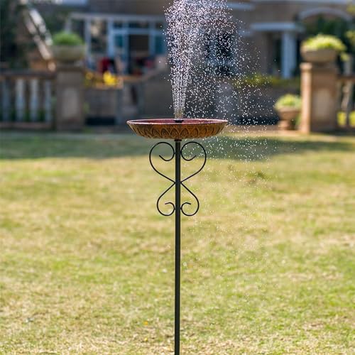 Metal Bird Baths for Outdoors (Copper)