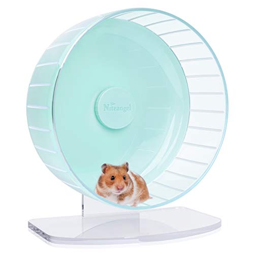 Super Silent Hamster Exercise Wheels (Large / Mint Green)