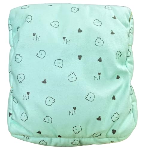 Guinea Pig Warm Cave Bed (M / Heart-Green)