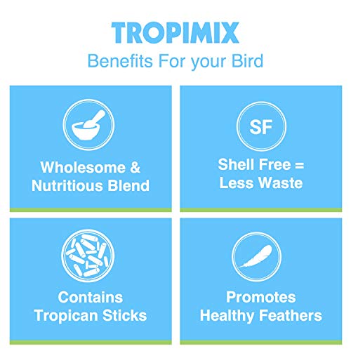 Hari Tropimix Bird Food (4 Pound (Pack of 1))
