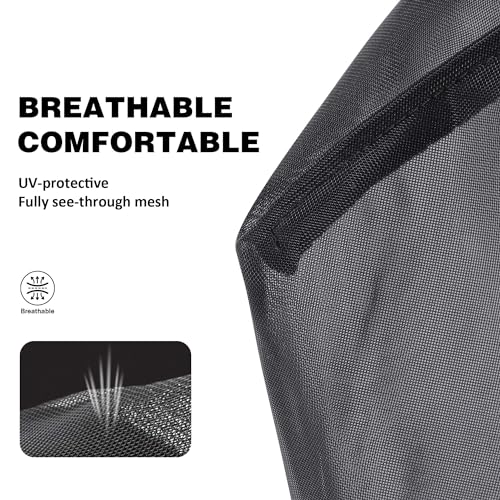 Pro LumiVista Horse Half Face Fly Mask Large Eye Space with Ears UV Protection for Horse Iridescent Prints M (Iridescent Prints / M)