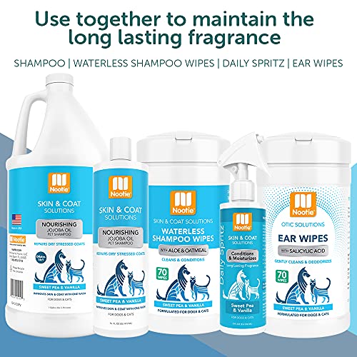 Pet Shampoo for Sensitive Skin (Sweet Pea & Vanilla Shampoo / 16 oz)