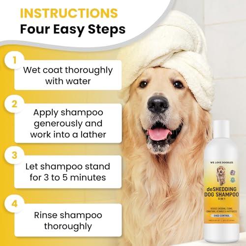 Deshedding Dog Shampoo & Conditioner