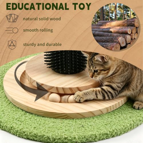 39.4'' Tall Cat Scratching Post (green-39.4inch)