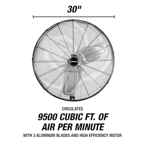 OEM24884 30" Indoor Oscillating Wall Fan