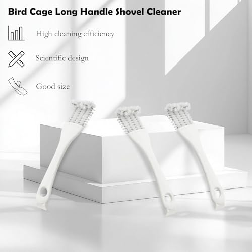 2Pcs Bird Cage Long Handle Shovel Cleaner
