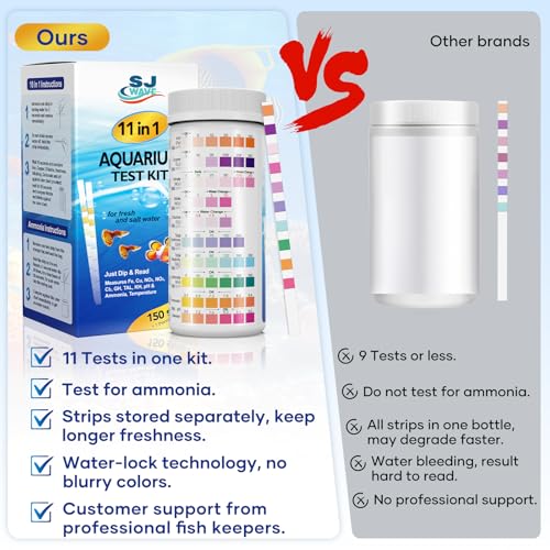 11 in 1 Aquarium Test Strips