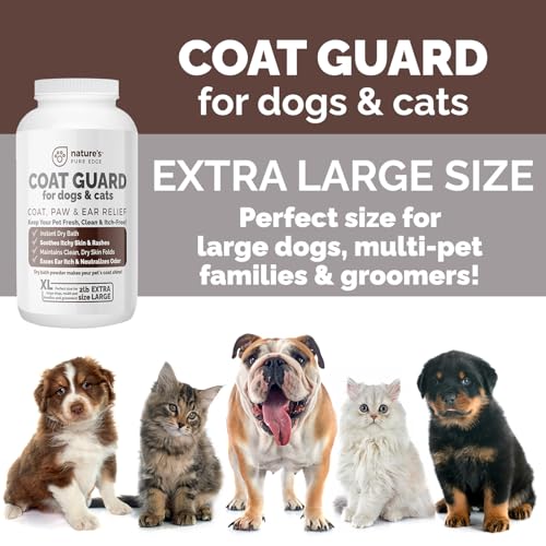 Coat Guard Dry Shampoo for Dogs and Cats