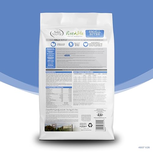 Pure Vita Limited Ingredient Grain Free Dry Dog Food (12 Pound (Pack of 1))