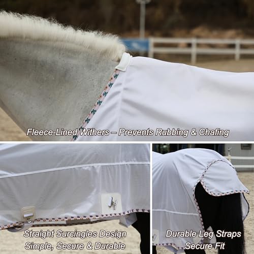 Breathable and UV Protective Tear (White - Loose Fit / 69 in)