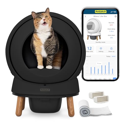 ScoopFree SmartSpin Self (Black / SmartSpin Litter Box)