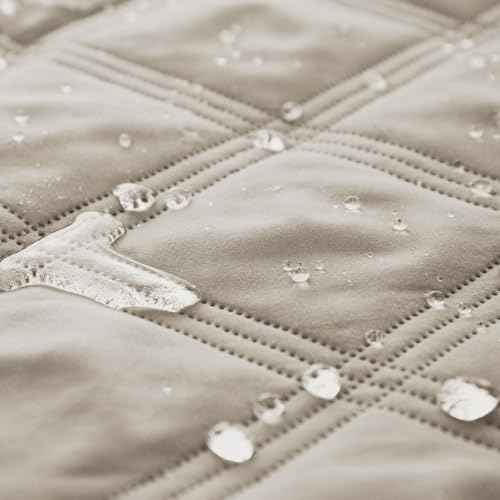 Waterproof Dog Bed Cover Pet Blanket with Anti (40x70 Inch (Pack of 1) / Khaki)