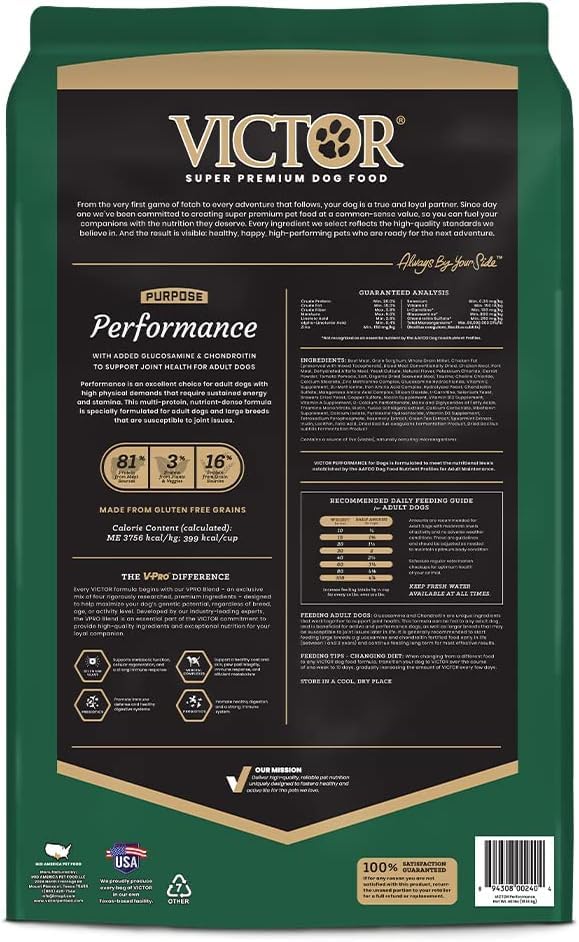 Performance Dry Dog Food (40 Pound (Pack of 1))