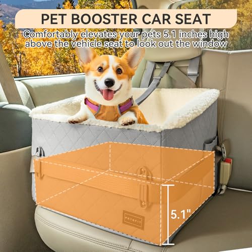Small Dog Car Seat (Grey)