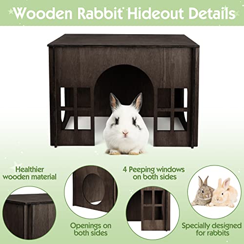 Large Rabbit Hideout (Walnut Style 1 / Large)