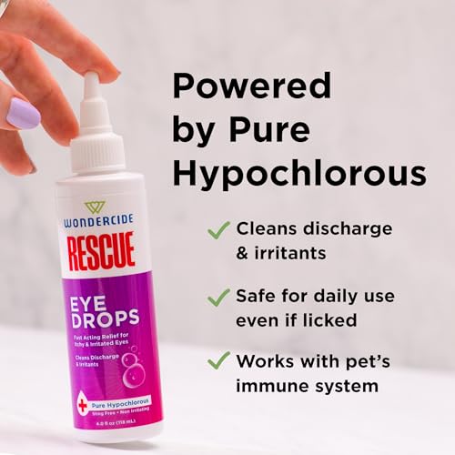 Rescue Eye Drops and Wash for Dogs and Cats