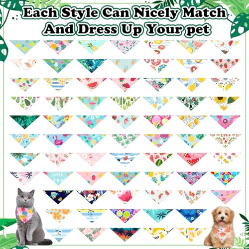 72 Pack Summer Bandanas