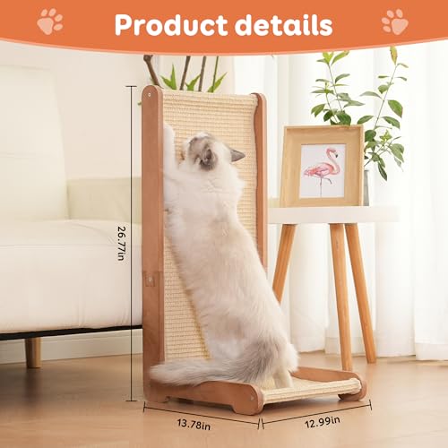 Sisal Cat Scratcher for Indoor Cats