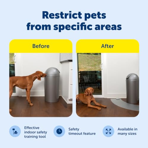 ScatMat Indoor Training Mat for Cats & Dogs (Curved (50 in X 12 in))