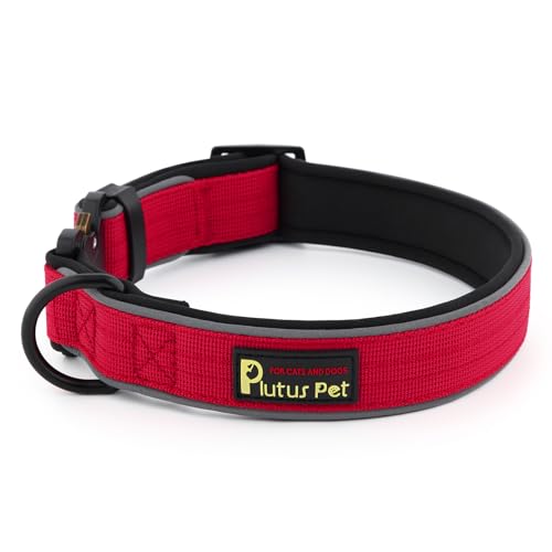 Tactical Dog Collar (S / Red)