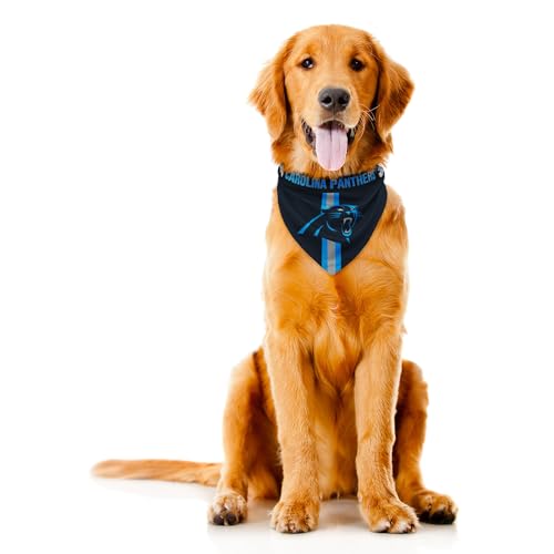 NFL Carolina Panthers Pet Bandana (Carolina Panthers / XSmall)