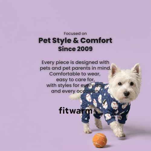 Baseball Dog Fleece Pajamas (Baseball / XX-Large)