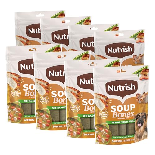 Soup Bones Dog Chews (6.3 Ounce (Pack of 8))